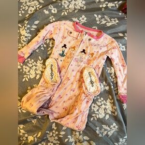 BabiesRUs Pink Kids Pajamas with Princess Design